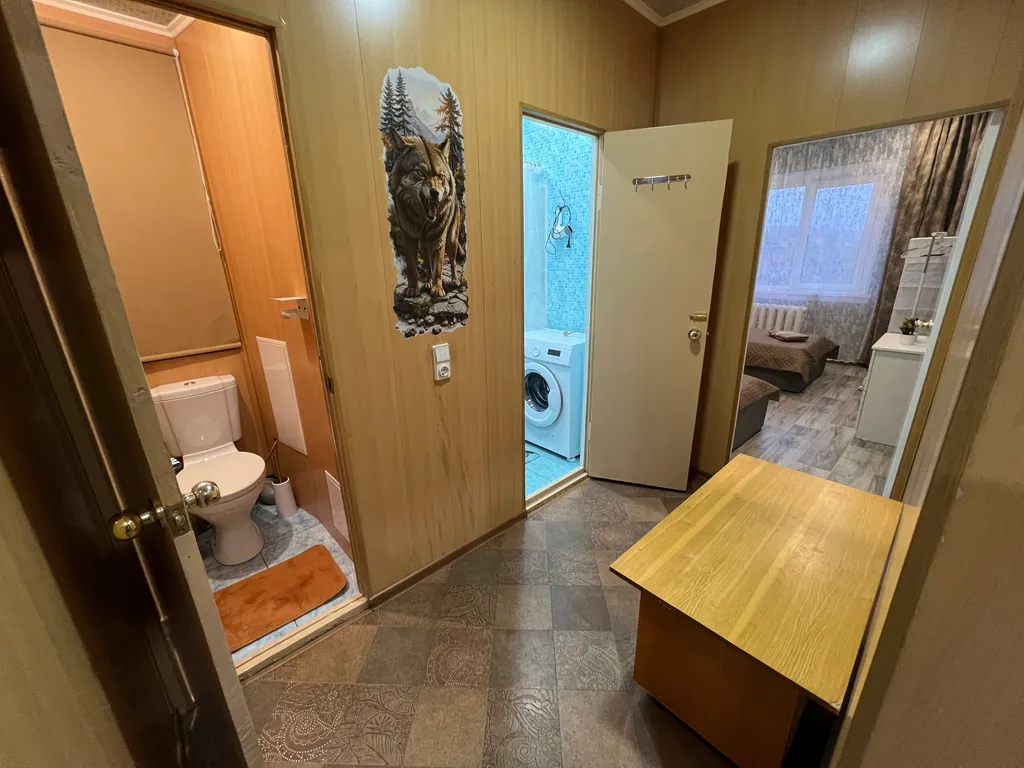 Уютная двухкомнатная квартира на первой линии, горы прямо из окна