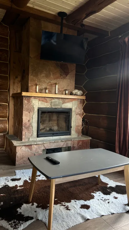 Просторное шале с видом на горы без соседей