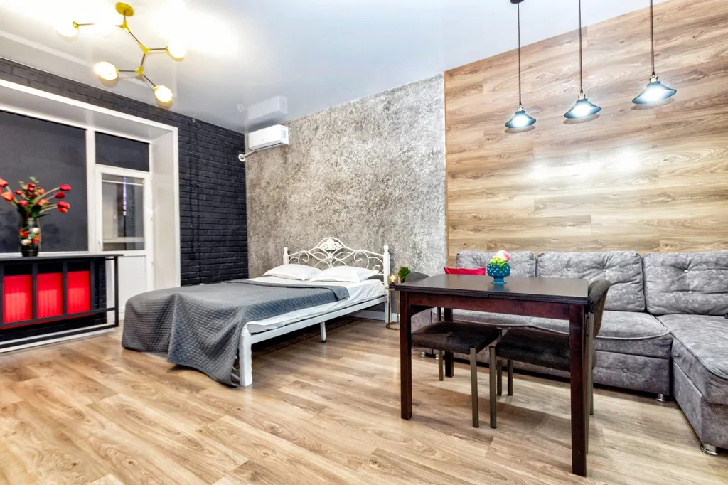 Квартира Благоустроенная студия с дизайнерским ремонтом — аренда посуточно в Павлодар