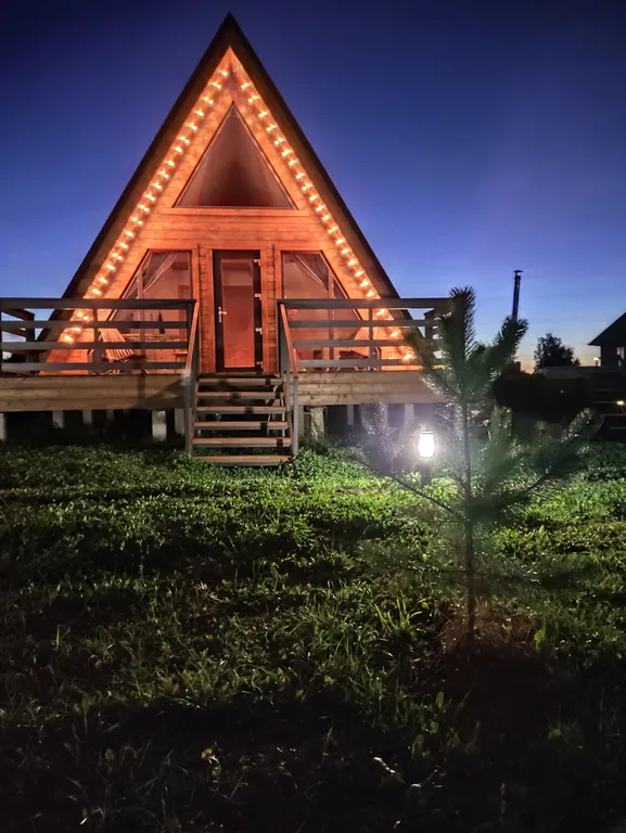 Коттедж Уютный домик а-фрейм — Суздаль