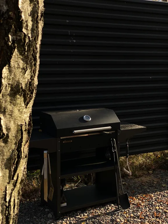 Скандинавский дом с джакузи, сауной и видом на живописное поле