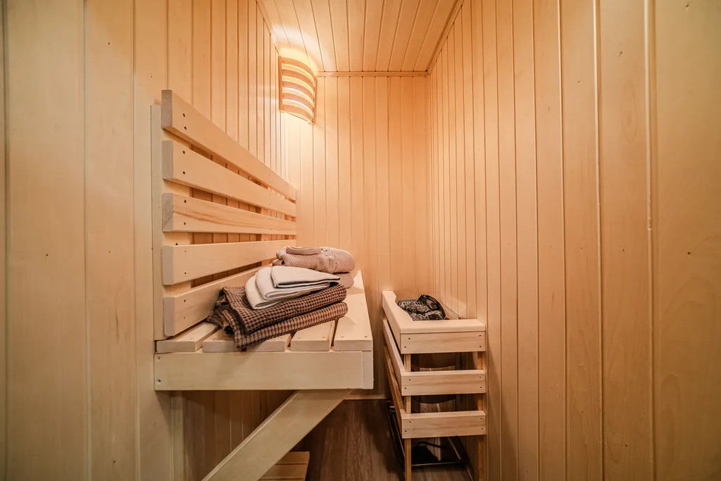 Охтаинн 6-1 с 2 спальнями с сауной и балконом