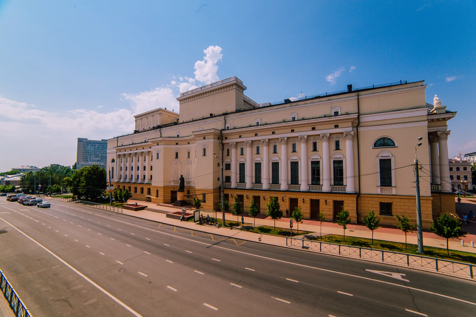 Вид с балкона