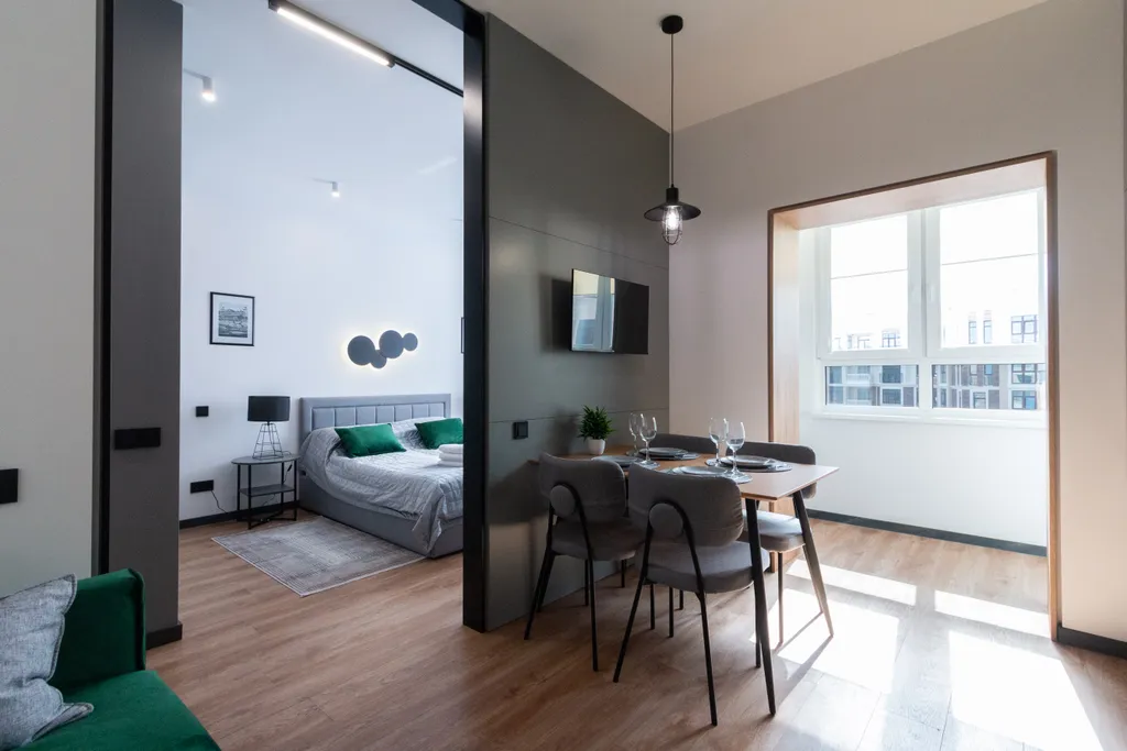 Стильная квартира на первой береговой линии