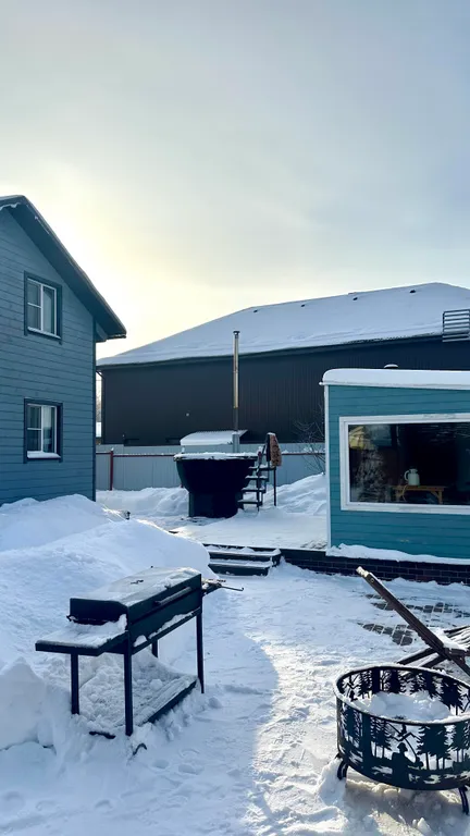 Домик с баней и чаном