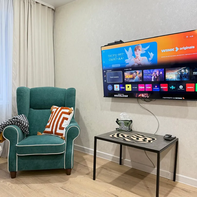 Уютнaя, солнечная квaртира в новoм домe, рядом с ФОК