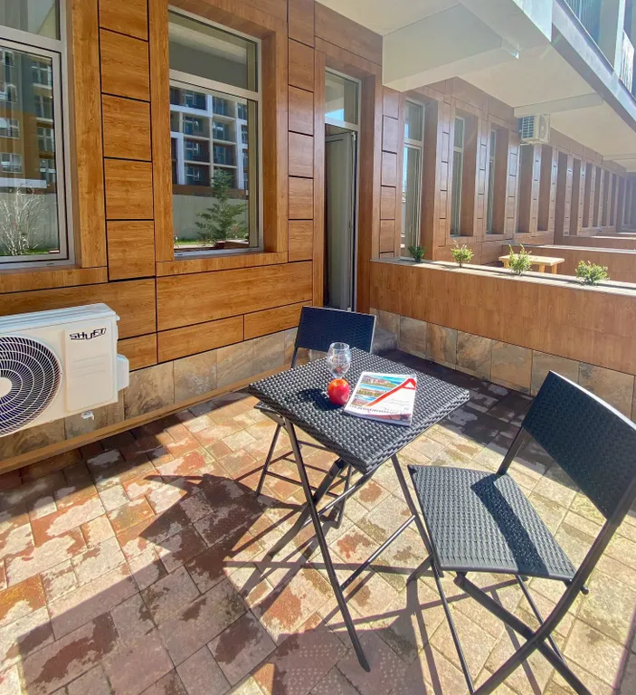 Квартира-студия на море с террасой