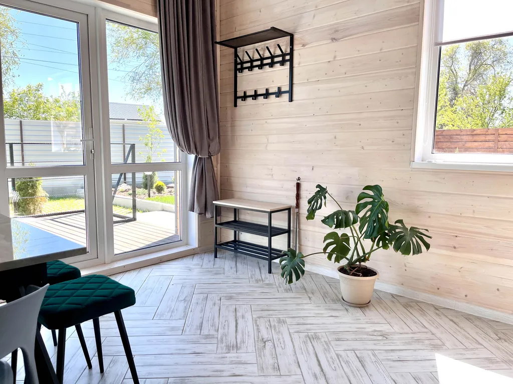 Дом отдыха барнхаус у Волги с баней и банным чаном