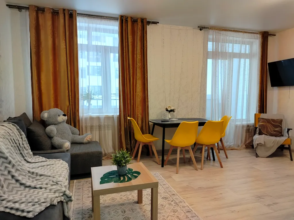 Просторная квартира 2+