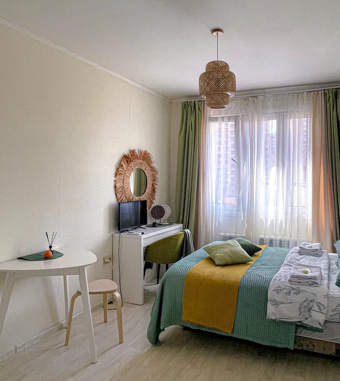 Студия для пары с видом на закат вблизи Сколково