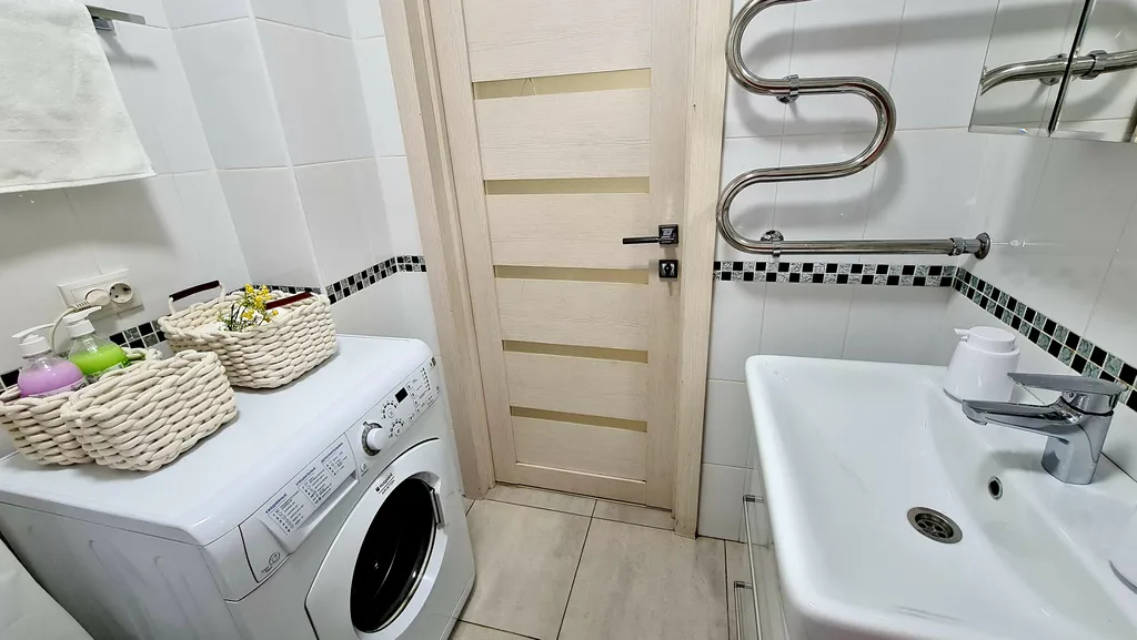 Уютная квартира в светлых тонах рядом с аквапарком Улёт