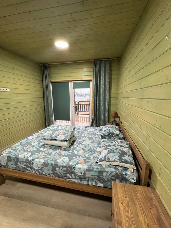 Новый дом с шикарным видом на центр города, через реку Волга