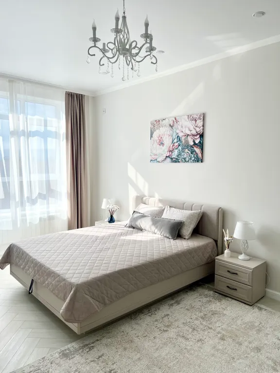 Уютные апартаменты в жилом комплексе комфорт-класса с видом на горы