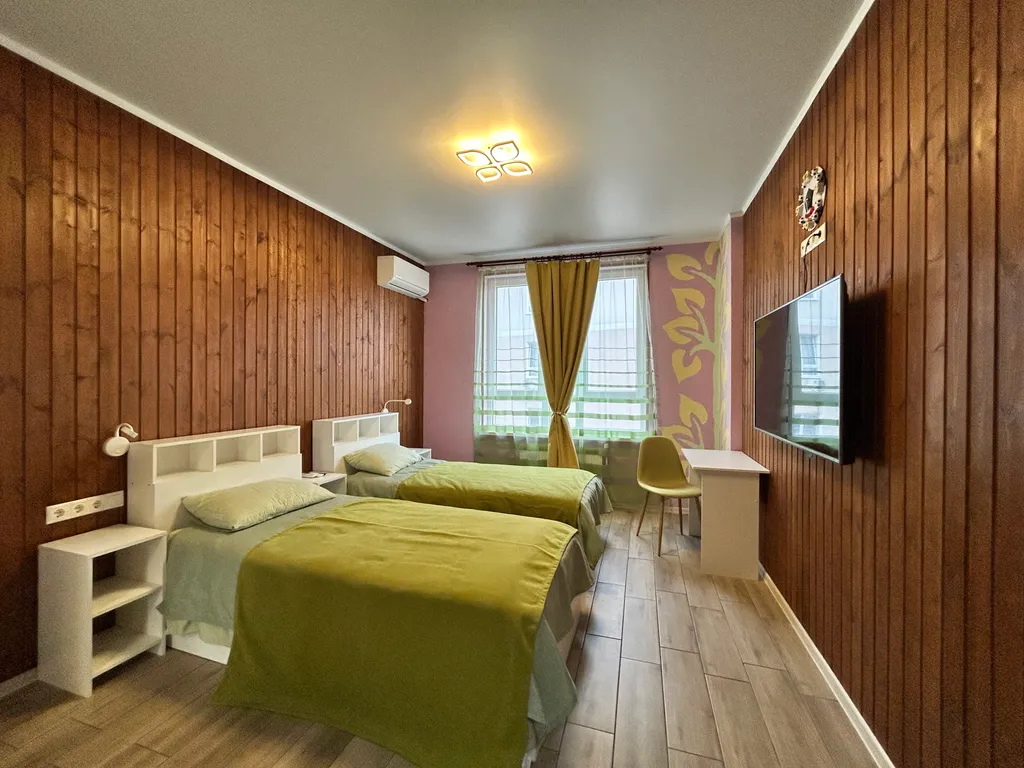 Квартира Квартира Отличная двушка с боковым видом на море — Геленджик