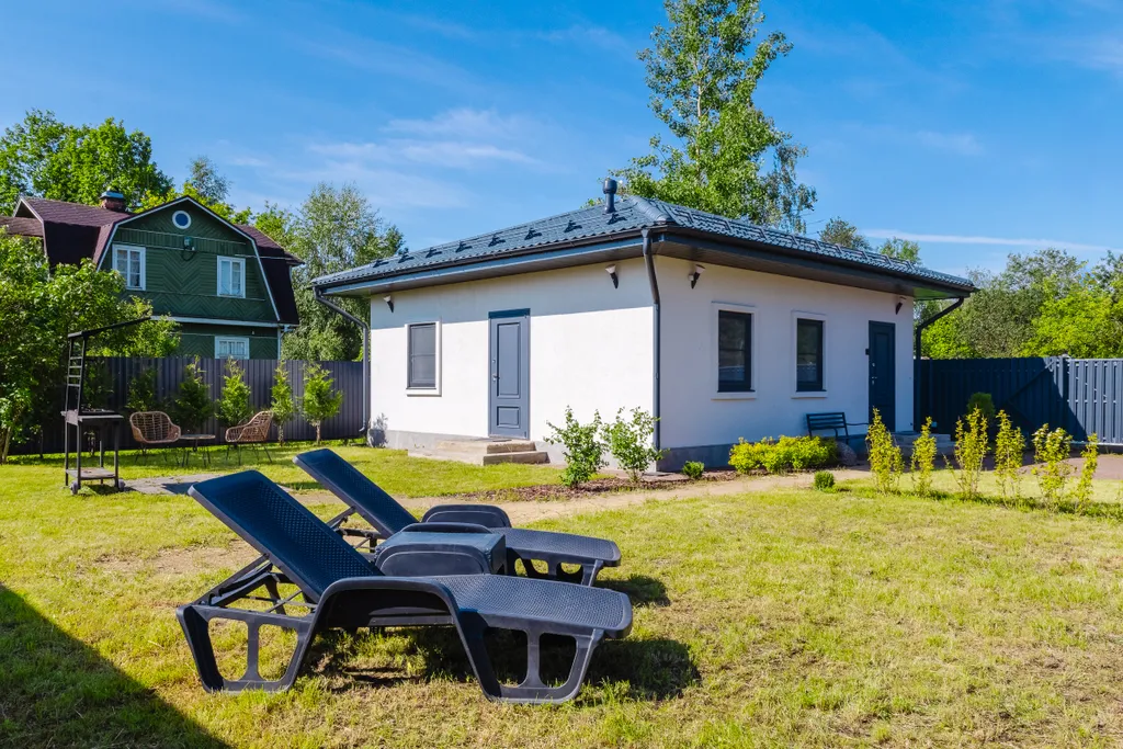 Коттедж Уютный дом с финской сауной для семейного отдыха — Новоселье
