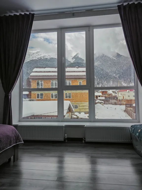 Квартира Квартира Семейный номер на втором этаже с видом на горы — Архыз