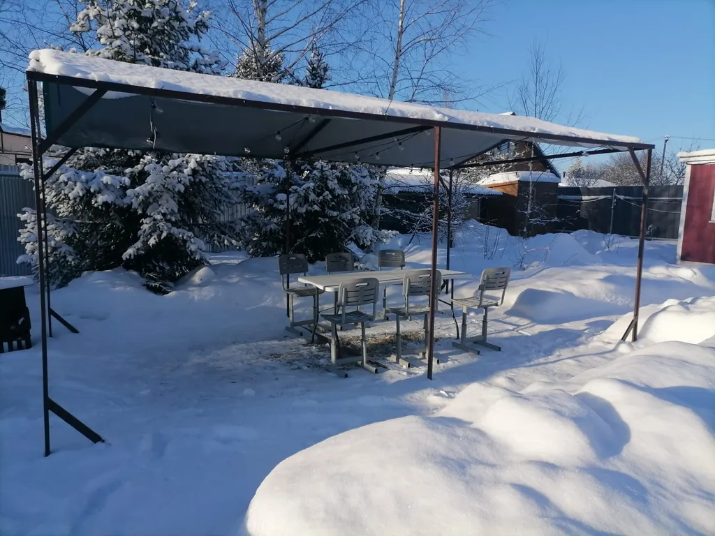 Дом с зоной отдыха на новый год на природе