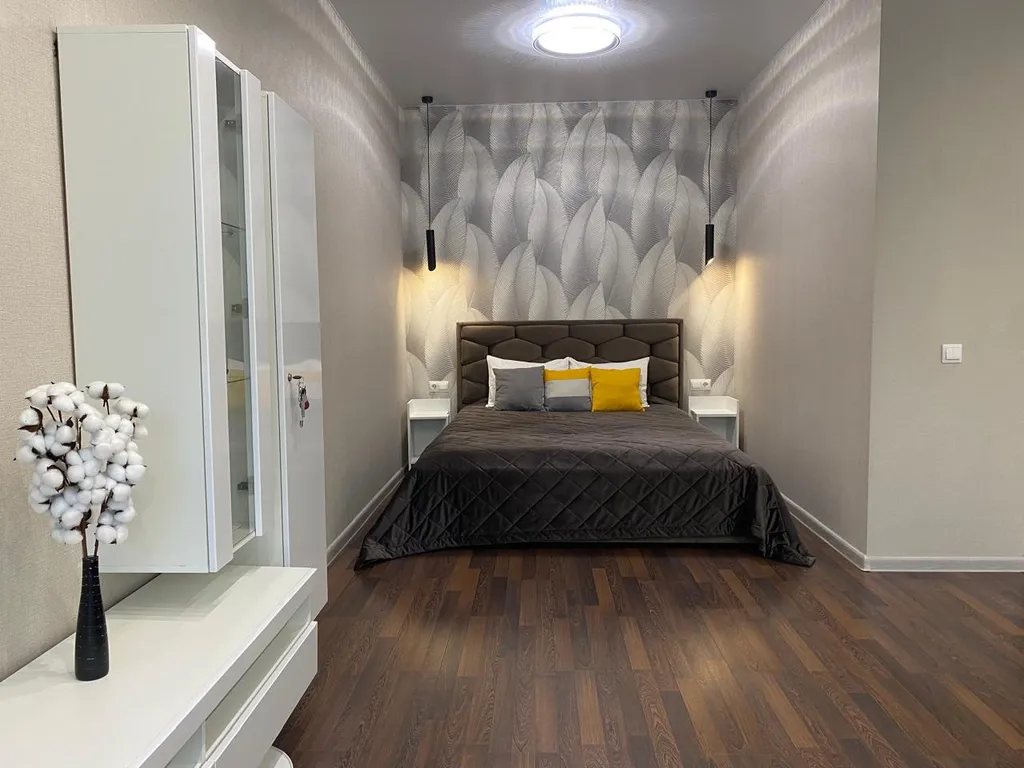 Уютная студия в новом доме, парковка в закрытом дворе, самый центр