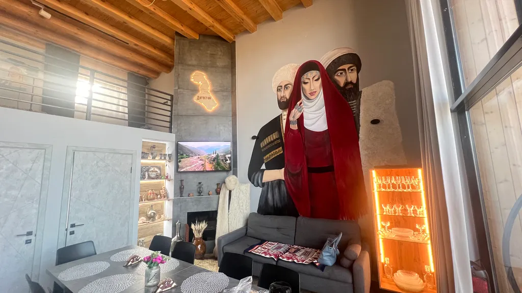 Этнолофт на берегу Каспия