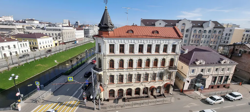 Квартира Видовые дизайнерские апартаменты в сердце города с окном — Казань