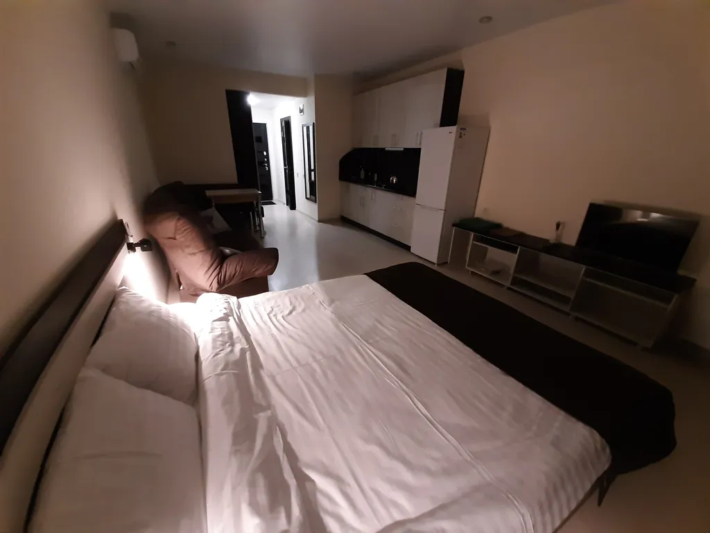 Квартира-студия № 4 2взрослых+2 детей с бассейном