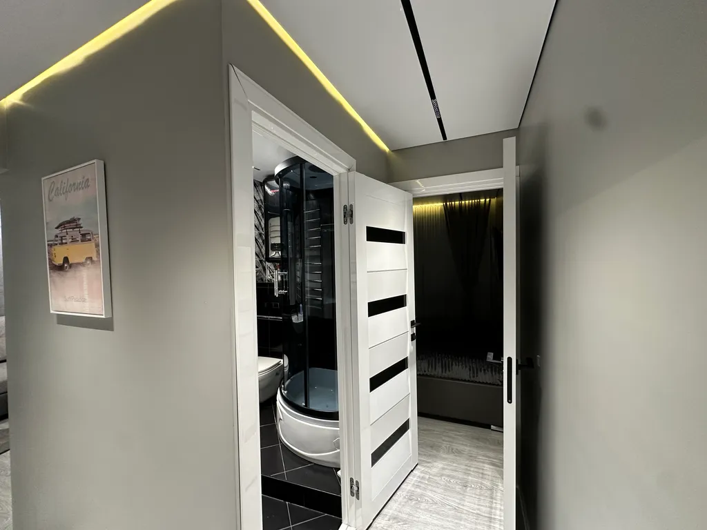 Уютная современная квартира у Парка Победы