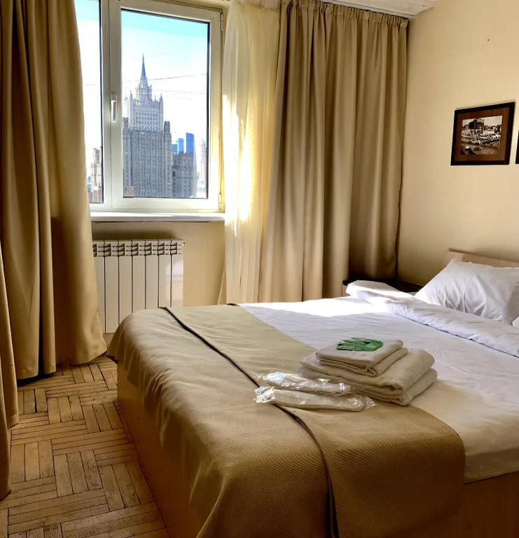 Квартира Видовая комната на Кремль, центр Москвы и СИТИ — аренда посуточно в Москва