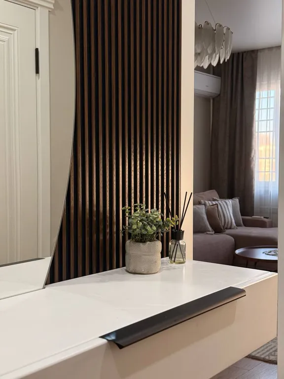 Стильная двухкомнатная в районе ТРЦ Мега на Розыбакиева