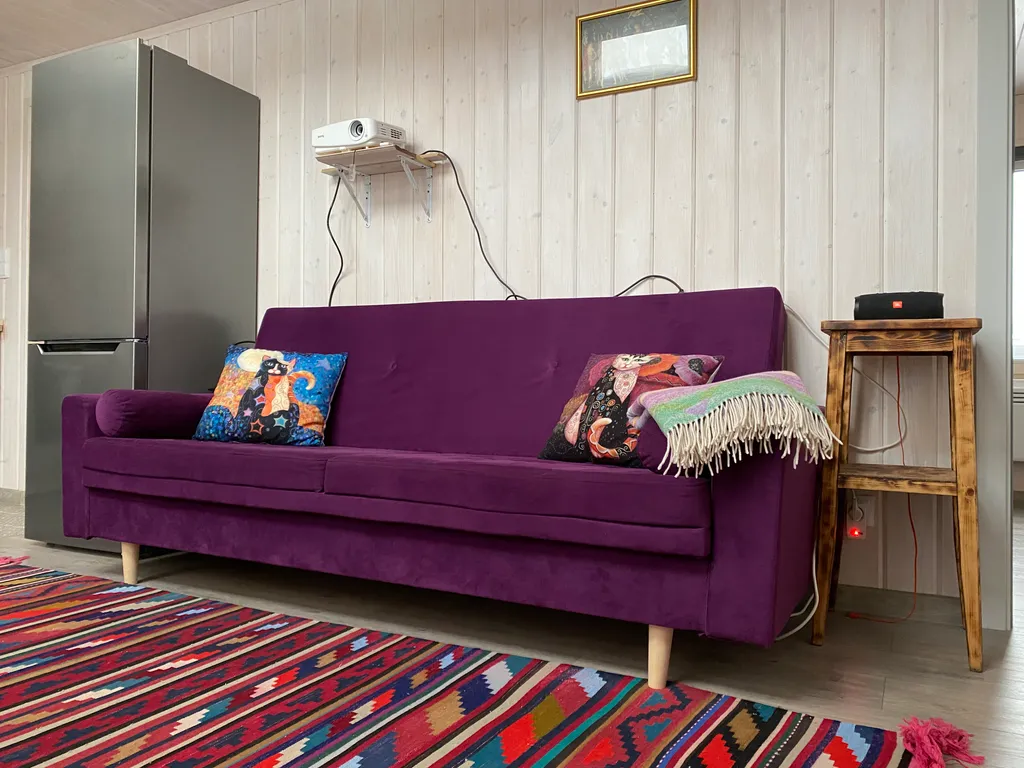 Домик Руби с камином в Болотов деревне