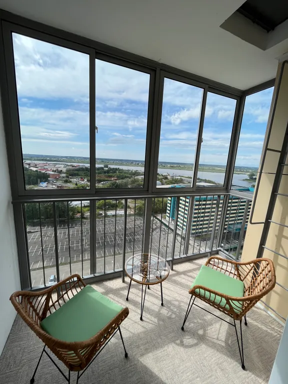 Уютная квартира с видом на реку