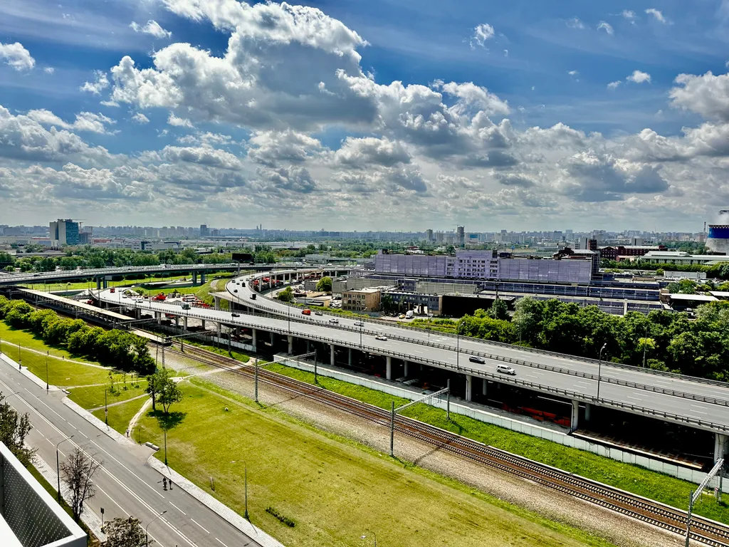 Квартира Квартира Дизайнерская студия с видом на город — Москва
