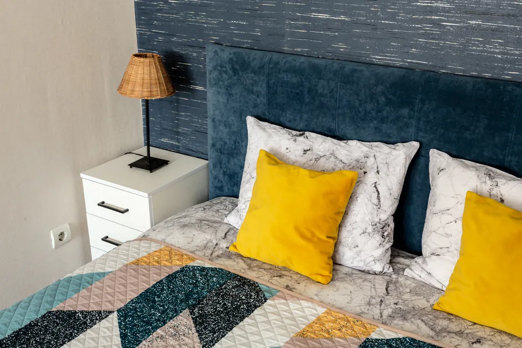 Уютная 1-комнатная квартира, 40 м², 2 кровати