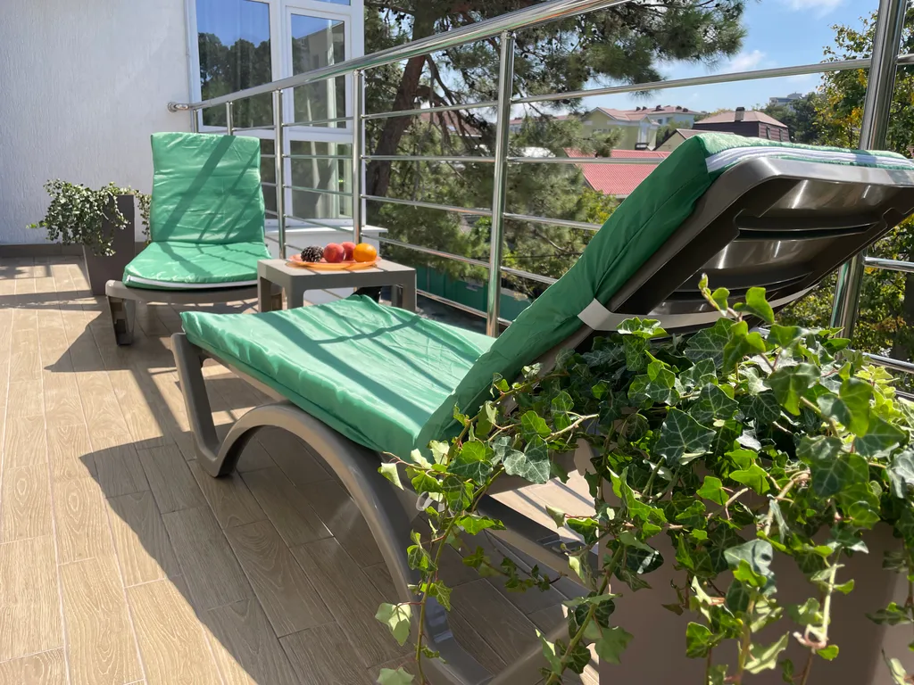 Квартира Квартира Уютная евродвушка с балконом у моря — Геленджик