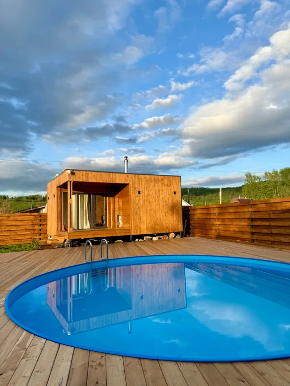 Дом с видом на реку Катунь