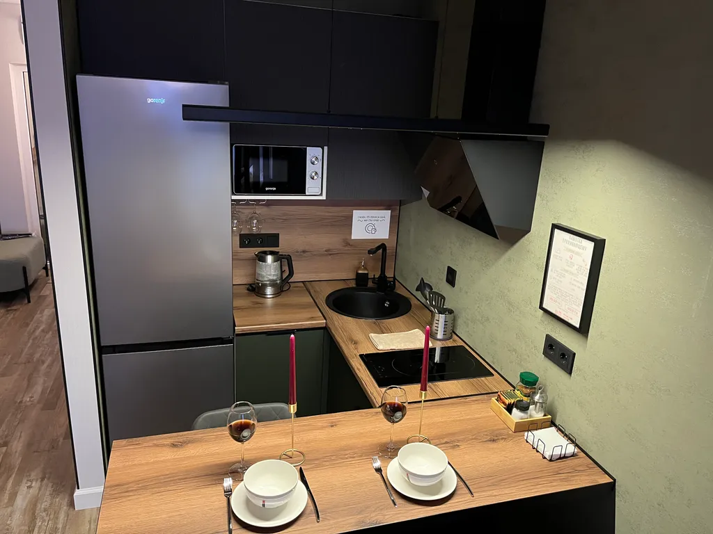 Видовые апартаменты с проектором и PS4 на 17-м этаже