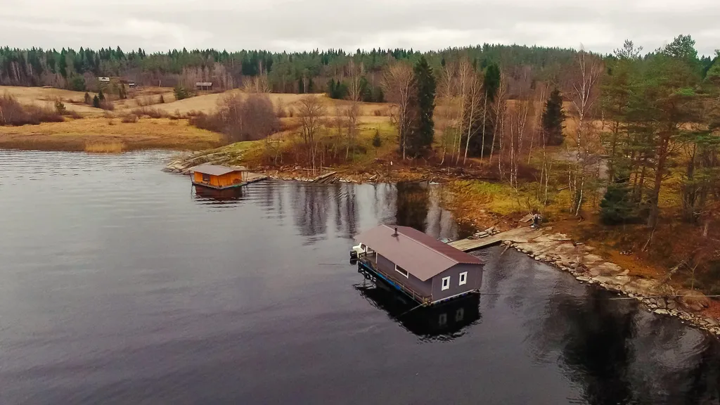Плавдом Островок с баней