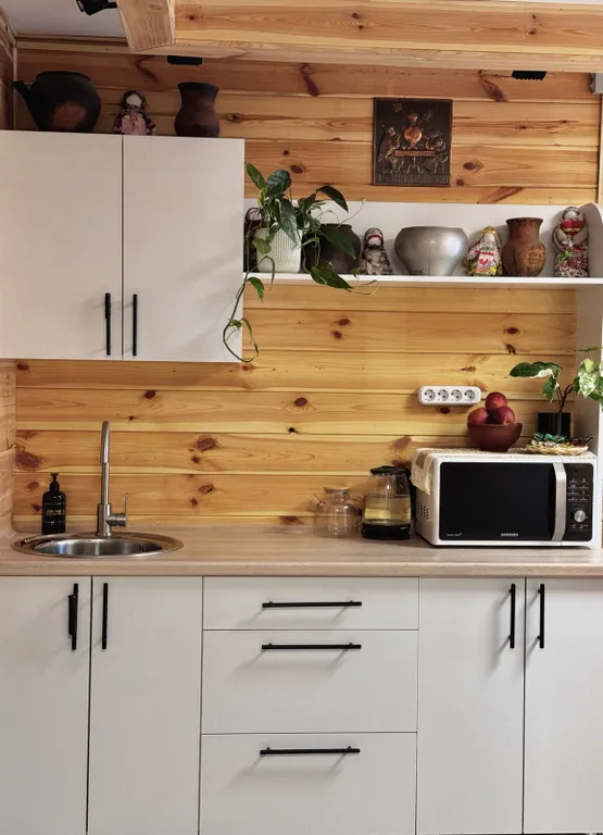 Дизайнерская квартира в деревенском доме в центре города