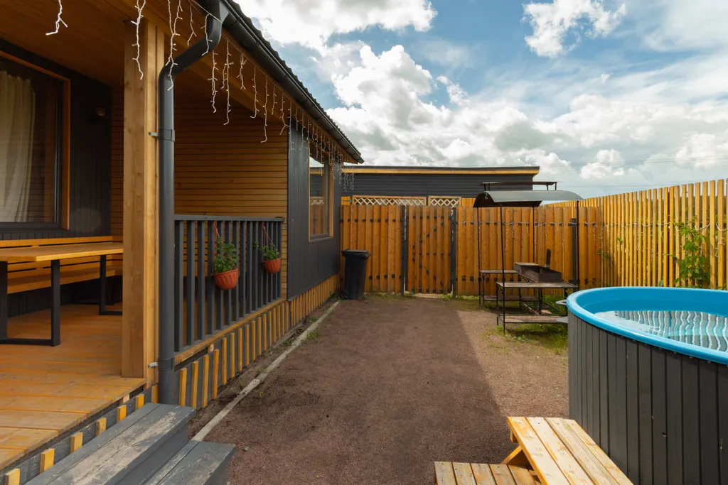 Коттедж с купелью