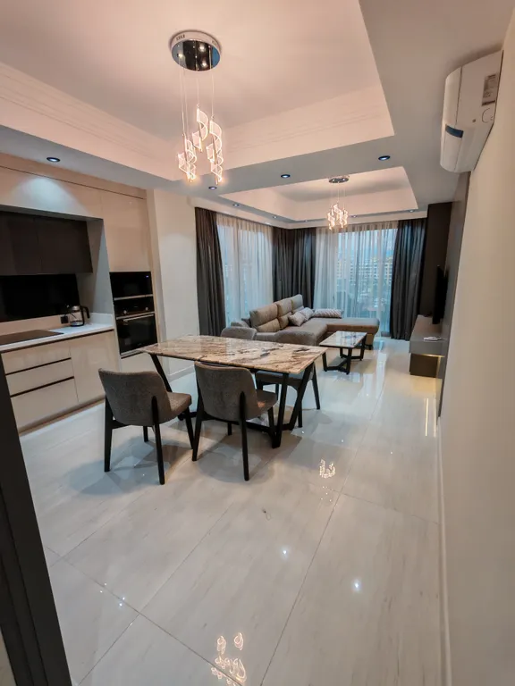 Квартира 1+1 в Azura World c видом на бассейн и аквапарком