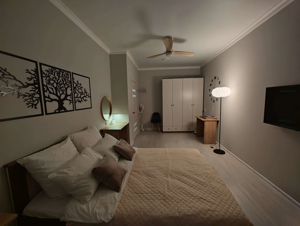 Уютная квартира 8 Панд со свежим ремонтом в тихом дворе