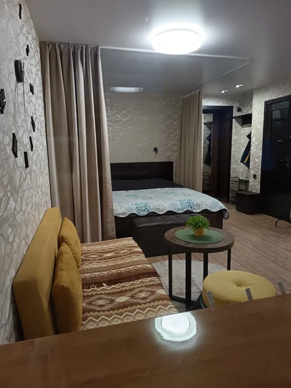 Уютная студия в стиле лофт в центре посёлка