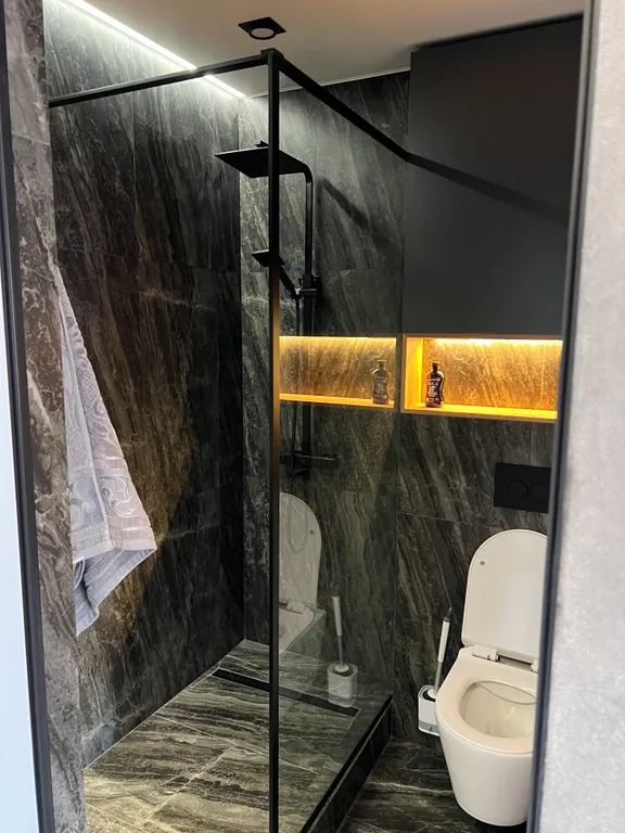 Квартира-студия с дизайнерским ремонтом