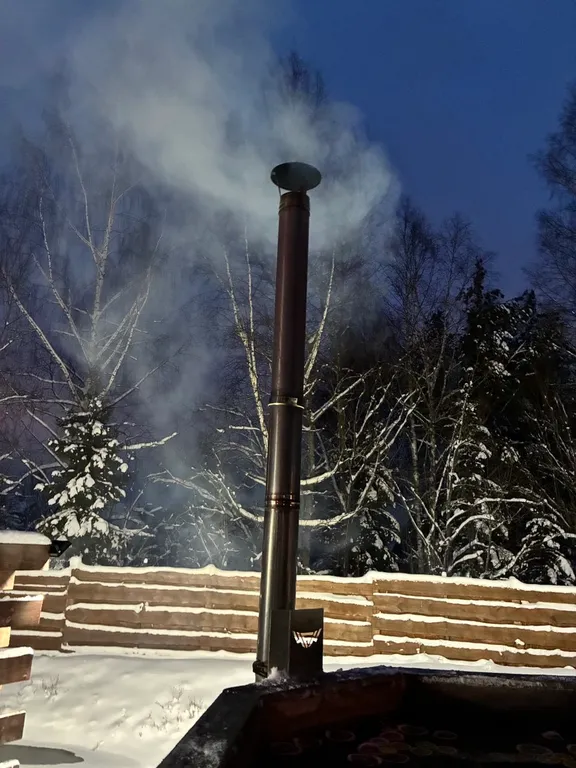 Уютный дом с чаном