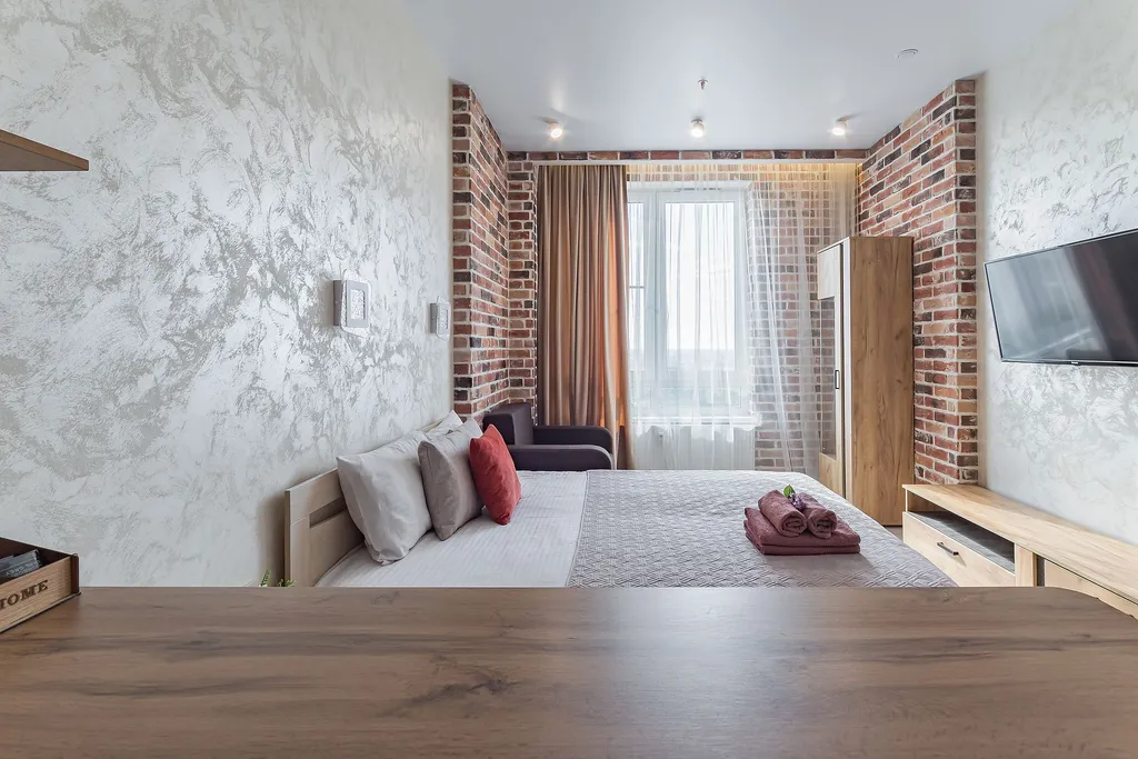 Видовые апартаменты в стиле loft в центре города