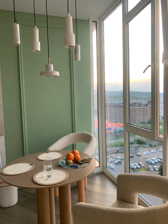 Квартира с видом на город