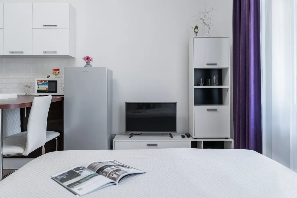 Квартира Квартира Уютная студия в ЖК Солнечный город — Санкт-Петербург