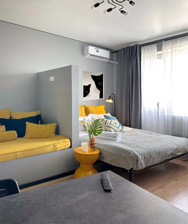 Стильная студия 100 метров до новой набережной волги