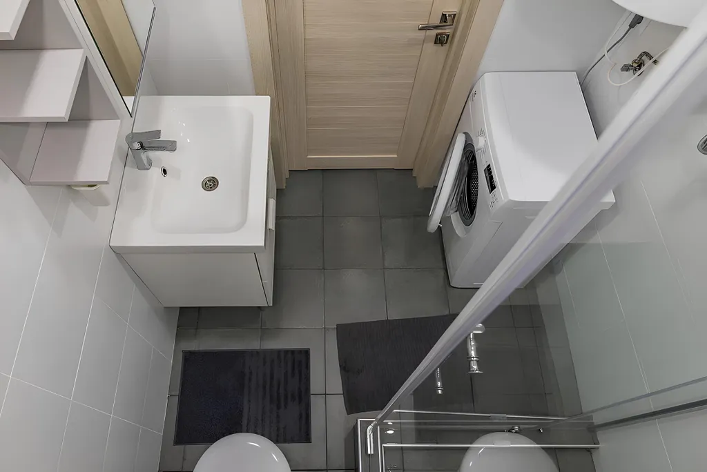 Студия с видом на море в новом доме недалеко от центра