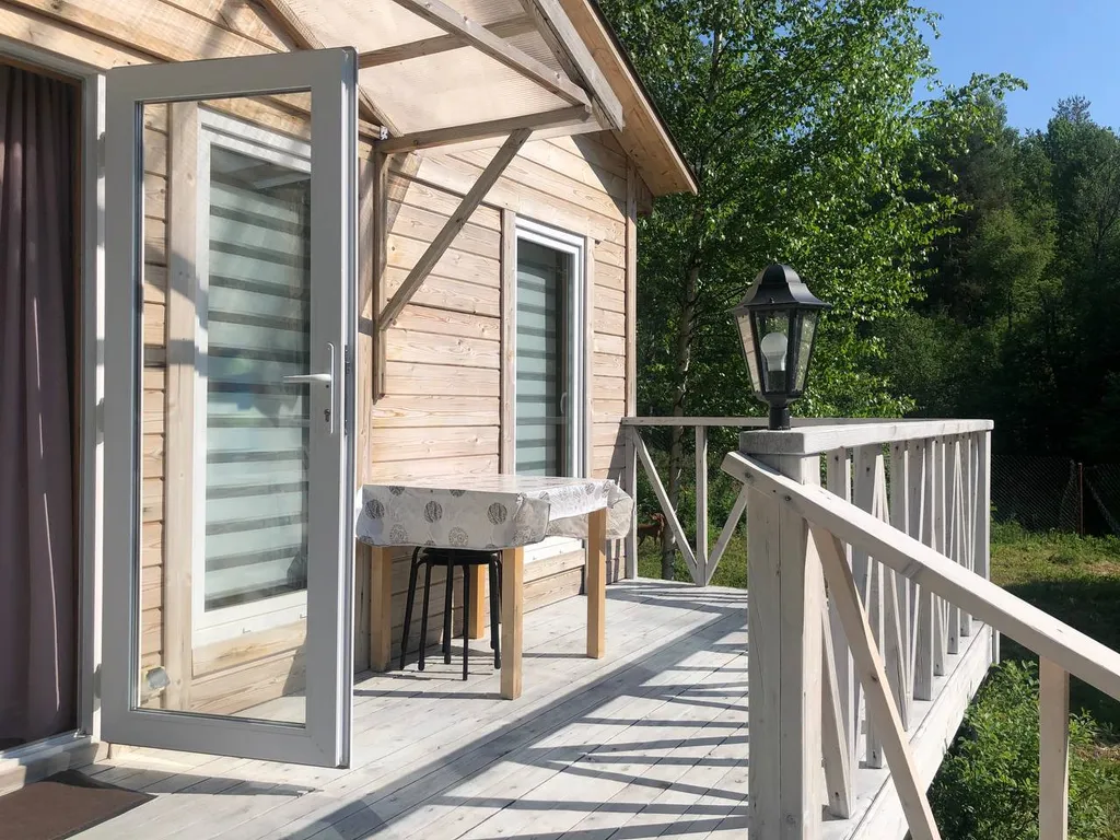 Дача на берегу реки