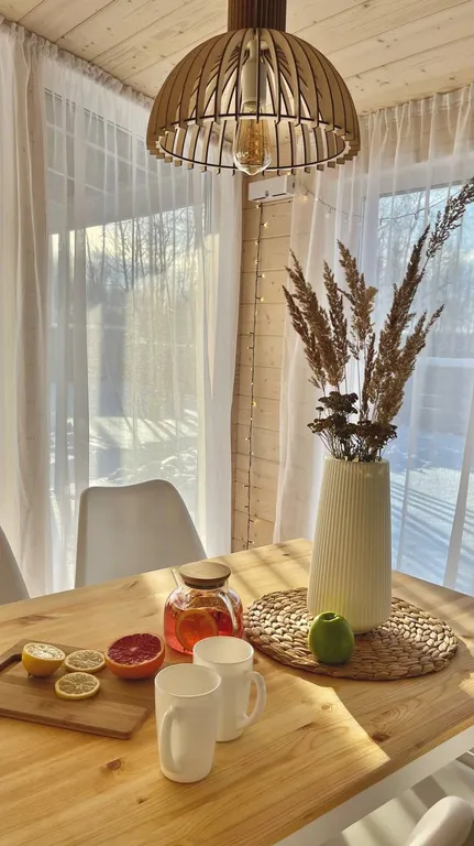 Уютный барнхаус в скандинавском стиле у горнолыжного курорта Сорочаны